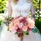 Rose Artificial Flower Combo – Pink Silk Roses with Stems for DIY Bridal Bouquets, Wedding Centerpieces, Table Arrangements, Party, Baby Shower & Home Décor (Champagne Pink)